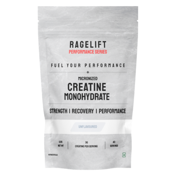 ragelift – pure micronised creatine monohydrate (122g, 36 servings) mango bliss