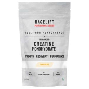 ragelift – pure micronised creatine monohydrate (122g, 36 servings) mango bliss
