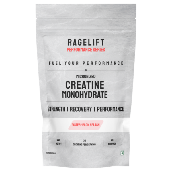 ragelift – pure micronised creatine monohydrate (122g, 36 servings) watermelon splash