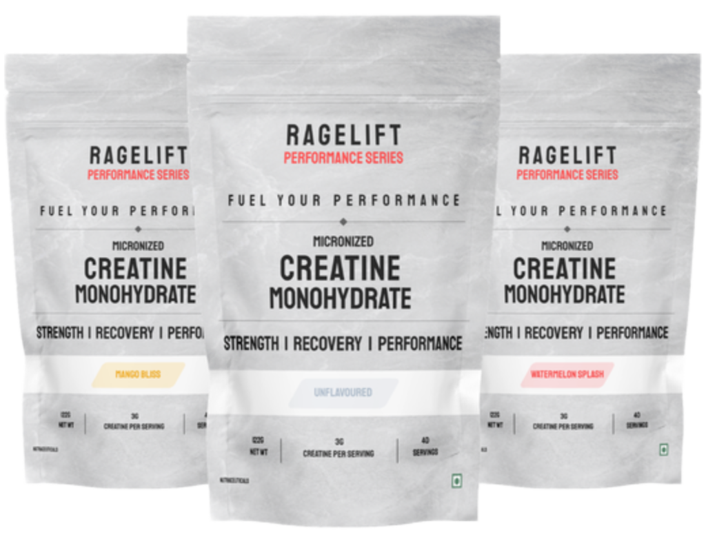 ragelift – pure micronised creatine monohydrate (122g, 36 servings) mango bliss