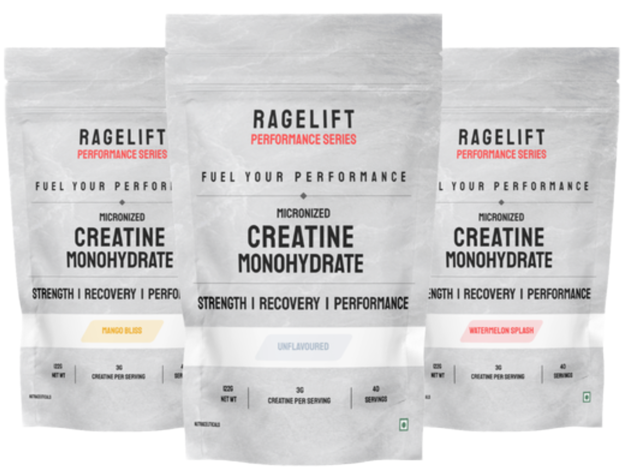 ragelift – pure micronised creatine monohydrate (122g, 36 servings) mango bliss
